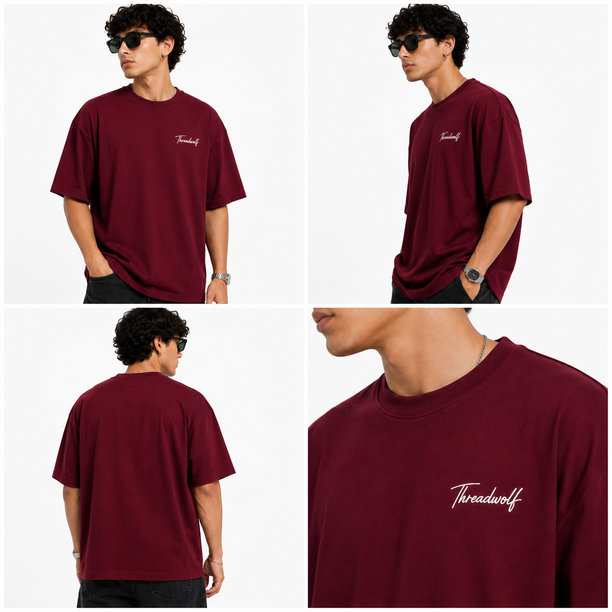 THREADWOLF solids Maroon